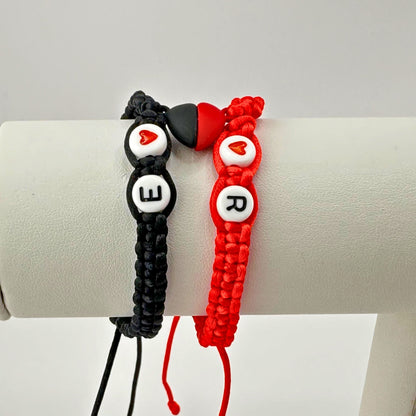 Magnetic Hearts braided Adjustable