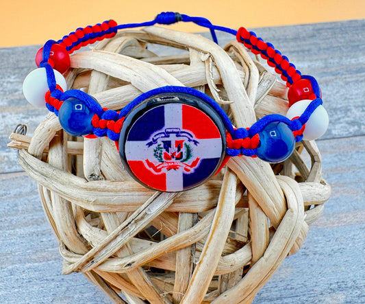 Multicolors Dominican Flag Bracelet