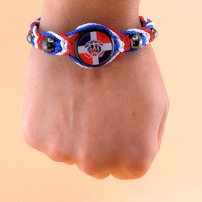 Multicolors Dominican Republic Bracelet, Adjustable