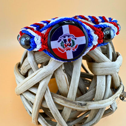 Multicolors Dominican Republic Bracelet, Adjustable