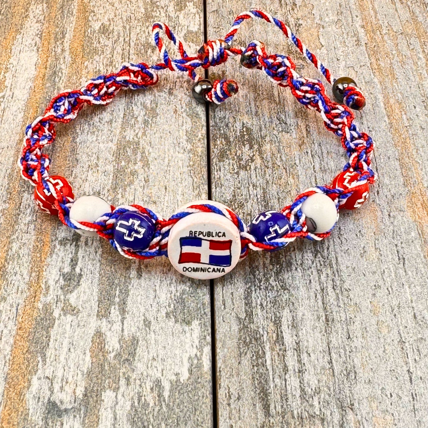 Dominican Republic DNA Bracelet  (Pulsera Dominicana)