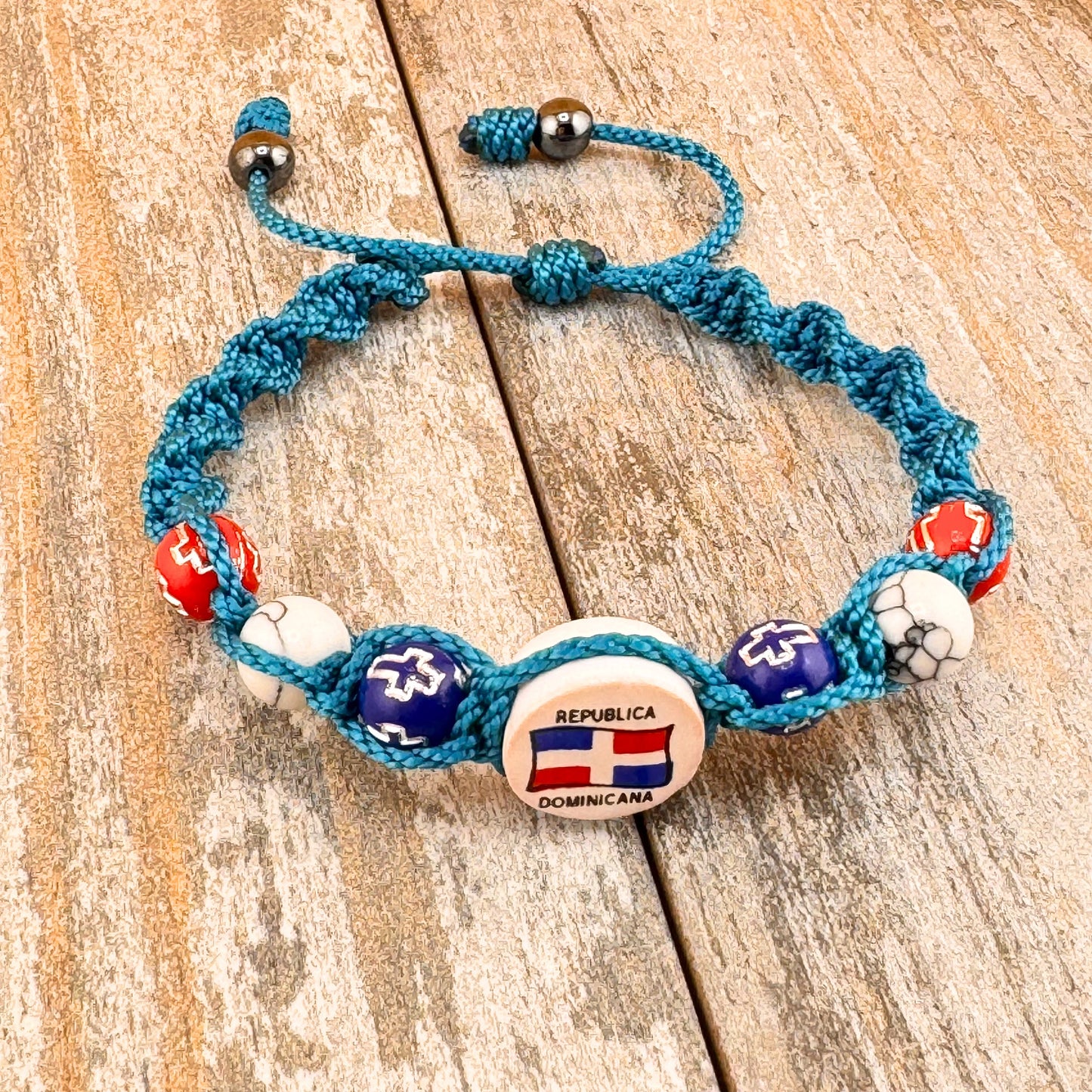 Dominican Republic DNA Bracelet  (Pulsera Dominicana)