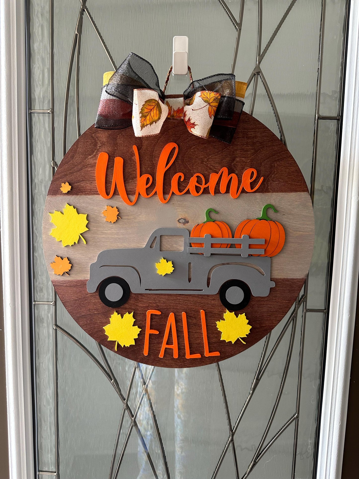 Halloween Door Decor | Hello Fall | Welcome Fall | Halloween Door Hanger | Halloween Wreath